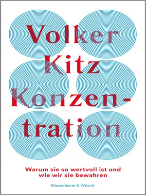 cover image of Konzentration